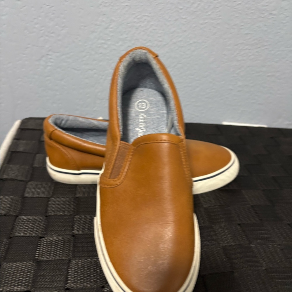 Cat & Jack Brown Slip-On Loafers for boy